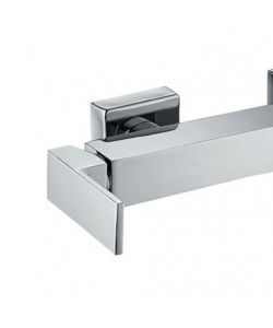 Rubinetto miscelatore monocomando esterno doccia, finitura cromo 25 mm