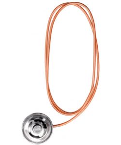 Catis Pulsante di Scarico Cromato per Batteria d'Incasso - Accessorio