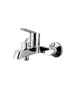Rubinetto miscelatore monocomando vasca, finitura cromo, aeratore coin slot diam. 35 mm