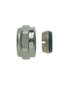 Idrobric Raccordo a Compressione 1/2' x 12 mm per Tubo Rame Nero