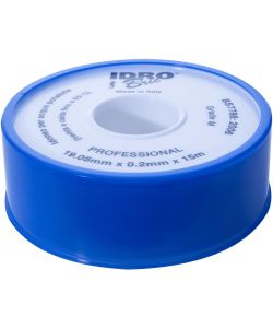 Idro Bric Nastro PTFE Professionale 19mm x 15m Bianco Impermeabile