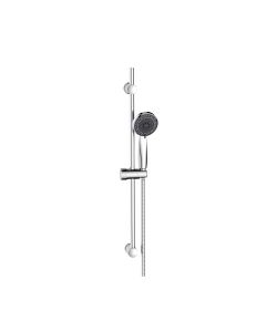 Set Saliscendi Doccia Cromo con 3 Getti diam. 10 cm 70 cm Regolabile