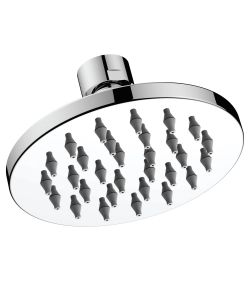 Evia Soffione Tondo Acciaio Inox 304 Cromato � 10 cm Anticalcare