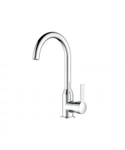 Idrobric Miscelatore Lavello da Cucina Bocca Alta Amsterdam Cromo 35mm