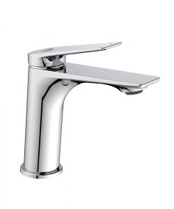 Idrobric Miscelatore Monocomando Lavabo per Bagno Dynamic Cromo D.26mm