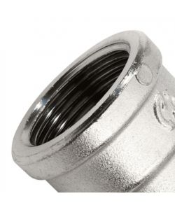 Idrobric Manicotto filettato ridotto cromato lucido 3/4