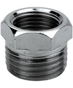 IDRO BRIC Raccordo nipple Ottone Cromato 10x10 mm per impianti gas