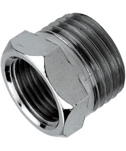 IDRO BRIC Raccordo nipple Ottone Cromato 10x10 mm per impianti gas