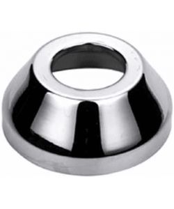 IDRO BRIC Rosetta Bombata Ottone Cromato diam. 77 x 26 mm per Rubinetti