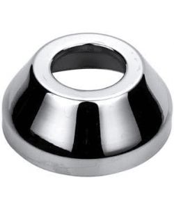 IDRO BRIC Rosetta Bombata Ottone Cromato diam. 77 x 32 per Rubinetti