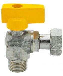 Idro Bric Rubinetto per Scaldabagno 1/2' MF Cromo - Ottone Nichelato