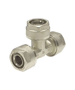 IDRO-BRIC Raccordo T Ridotto 20x16x20 mm per Multistrato a Stringere