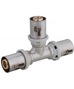 IDRO BRIC Raccordo Tee A Pressare Multistrato d. 16x16x16 mm EPDM