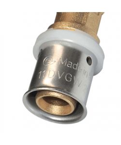 IDRO BRIC Raccordo a Tee Femmina D.1/2x16 A Pressare per Multistrato