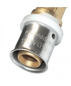 IDRO BRIC Raccordo a Tee Maschio Diam. 1/2x16 A Pressare Multistrato