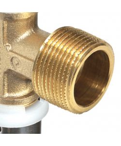 IDRO BRIC Raccordo a Tee Maschio Diam. 1/2x16 A Pressare Multistrato