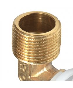 IDRO BRIC Gomito Maschio 1/2x16 A Pressare per Multistrato Plastica