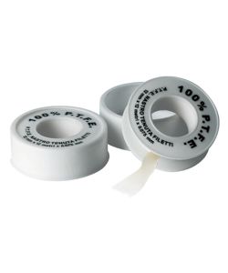 Idrobric Nastro PTF - Bianco - 12mm x 12m