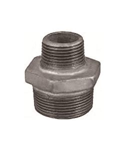 IDROBRIC Vite doppia ridotta ghisa 1'x3/4' per riscaldamento centralizzato