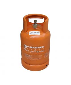 Kemper Bombola per Gpl da 5kg Ricaricabile - Valvola di Sicurezza