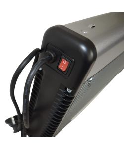 PLEIN AIR Zanzariera elettrica Insetticida Zap 30 2x15W Struttura Alluminio Metallico