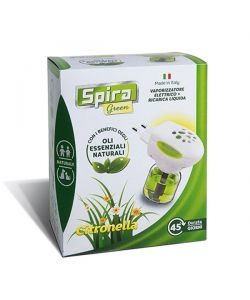 Elettroemanatore Spina Ricarica Liqui. Spira Green