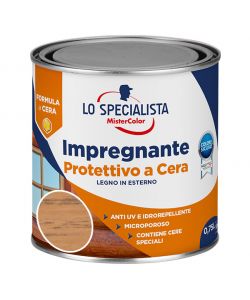 Lo specialista Impregnante Cera a solvente 0,75 l Noce Chiaro