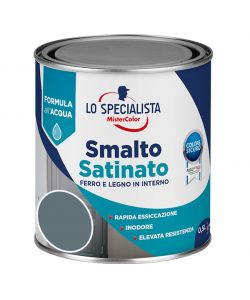 Lo Specialista Smalto Satinato Grigio 0,5 l