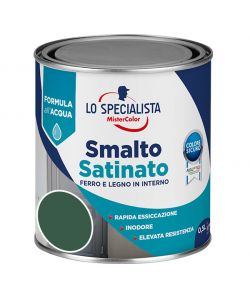 Lo Specialista Smalto Satinato Verde 0,5 l