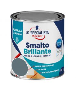 Lo Specialista Smalto Brillante Grigio 0,5 l