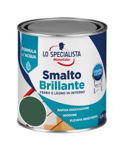 Lo Specialista Smalto Brillante Verde 0,5 l