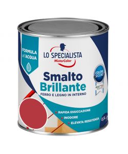 Lo Specialista Smalto Brillante Rosso 0,5 l