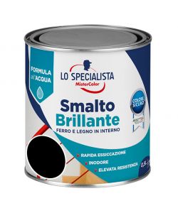 Lo Specialista Smalto Brillante Nero 0,5 l