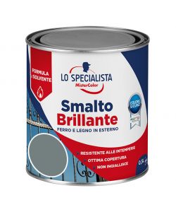 Lo Specialisa Smalto Brillante a Solvente 0,5 l Grigio Perla