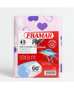Framar Telo per Asse da Stiro Piccolo/Medio 125x46cm - Stira M
