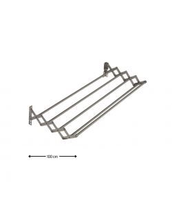 Framar Stendino da Parete Flexy Inox Estensibile 100 cm