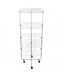 Framar Stendino a Torre Plus 4 Piani in Acciaio Verniciato 68x68x167cm