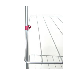 Framar Stendino a Torre Plus 4 Piani in Acciaio Verniciato 68x68x167cm