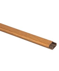 Canale portacavo adesivo ad 1 via - 20 x 10 mm - 2 metri Legno chiaro
