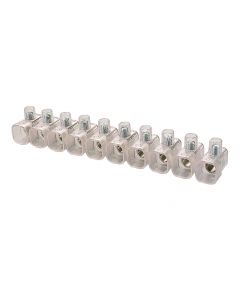 Morsetti unipolari. Foro diam. 8 mm, sezione 10 mm