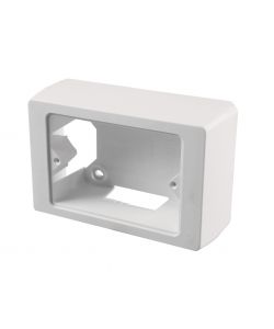 Poly Pool Scatola Portaplacca da Parete - Bianco - 92x63x42,5 mm