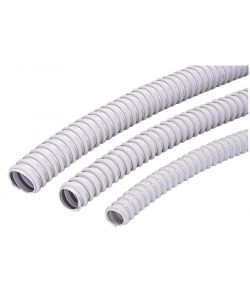 5 m guaina flessibile diam. 12 mm Grigio