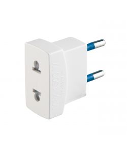 Adattatore con spina 10A 2P e Presa 10A 2P