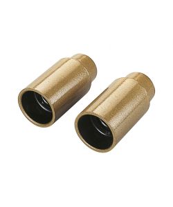 Portalampada E14 Corpo Liscio 2 pezzi Oro