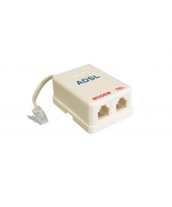 Filtro Adsl Con Spina e 2 Prese 6/2 poli