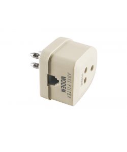 Spina/Presa Telefonica a 3 poli con Presa 'Plug' 6/2 poli