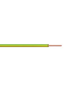 20 m cavo unipolare sezione 1 x 1,5 mm giallo verde