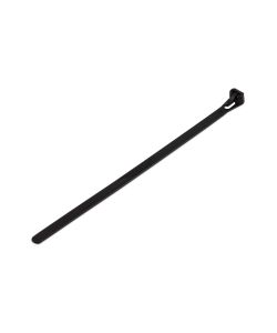25 Fascette nere riapribili 7,5 x 200 mm