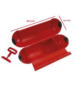 Poly Pool Guscio Protezione Giunzione Spina - Rosso, Sicuro e Pratico