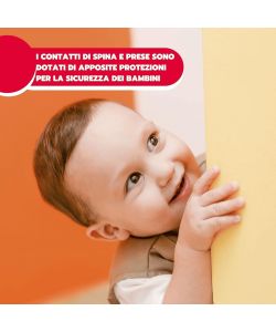 Poly Pool Prolunga Elettrica Bianca 5m con Interruttore di Sicurezza